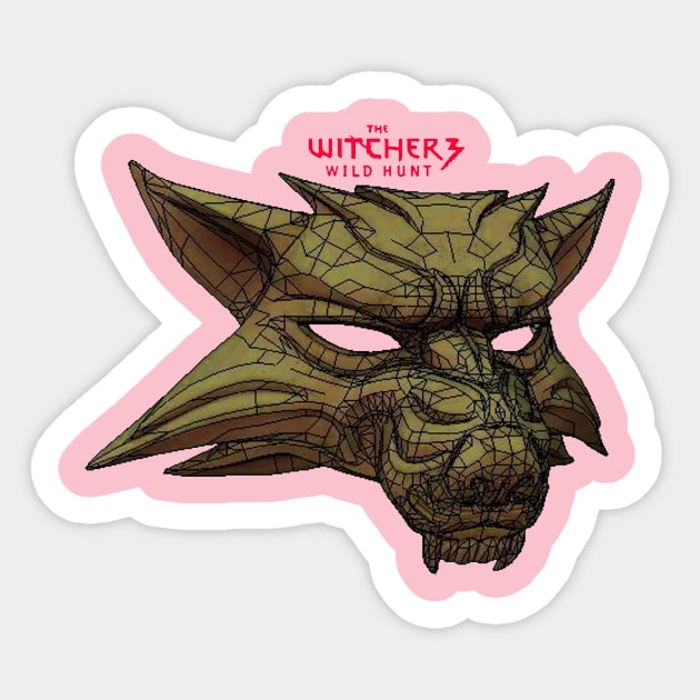 the witcher Sticker by socialm745